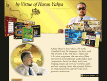 Tablet Screenshot of byvirtueofharunyahya.com